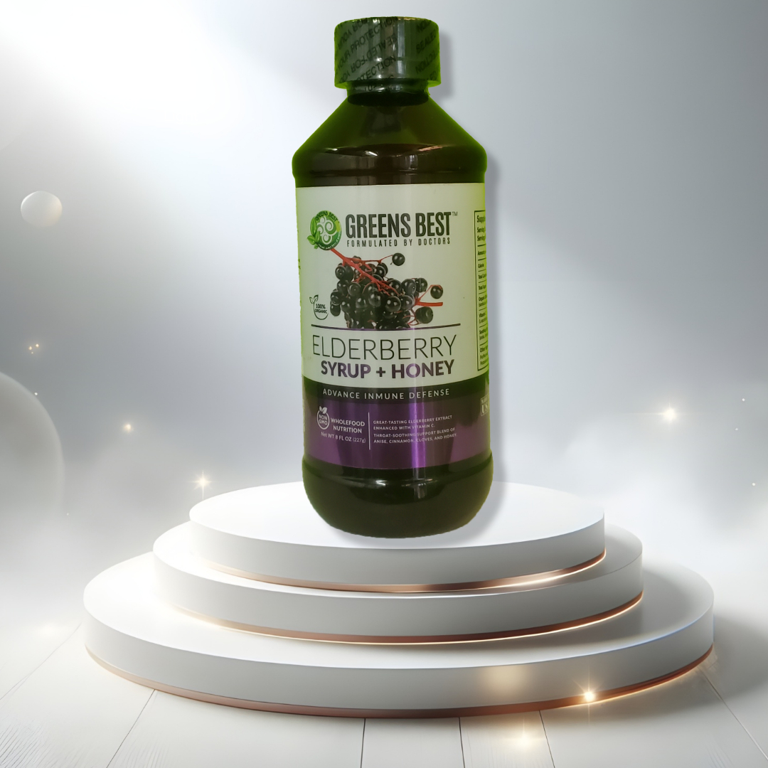 Elderberry Syrup + Honey